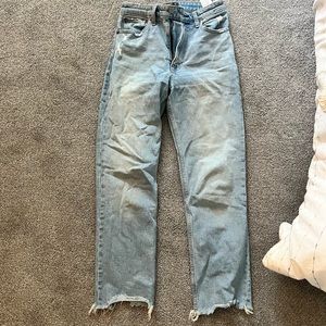 Abercrombie and Fitch light wash jeans